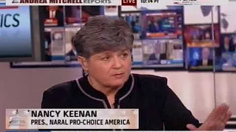 Nancy Keenan: Stupak Amendment Goes "Far Beyond" Status Quo in Limiting Abortion Access