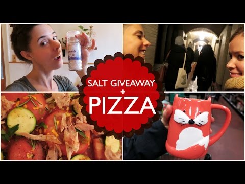 WIN Crystal Salt Grinder & Paleo Pizza