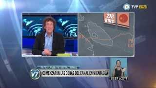 Visión 7 - Comenzaron las obras del Canal de Nicaragua