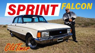 PIENSE FUERTE PIENSE FORD Falcon Sprint 3.6 1980 Blanco Tunez  Oldtimer Video Car Garage