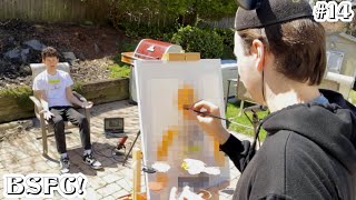 making paintings of each other