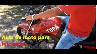 Aula de moto para iniciantes (segunda aula)