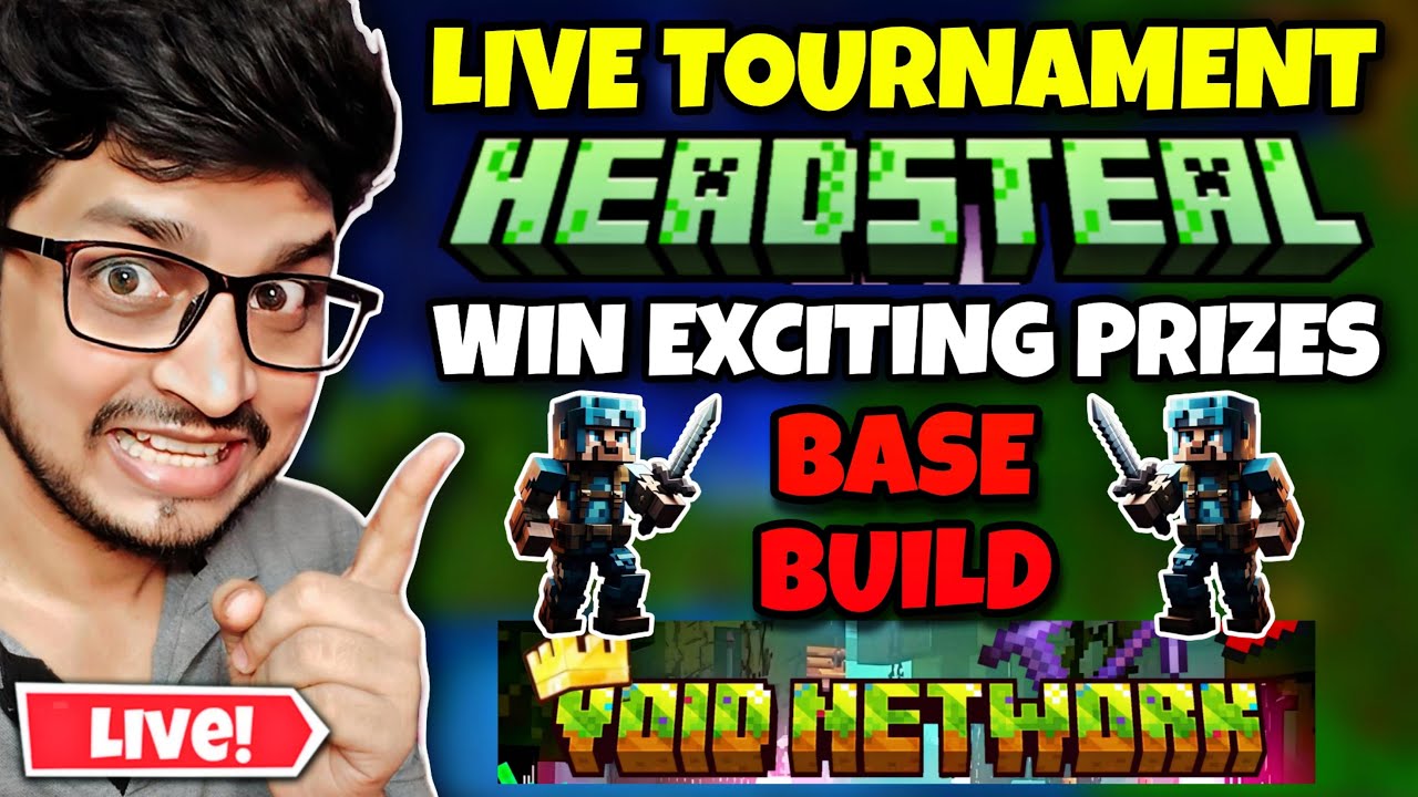 Java Tournament Program Minecraft Tournament Live 😍 Free To Join HEADSTEAL Tournament ...