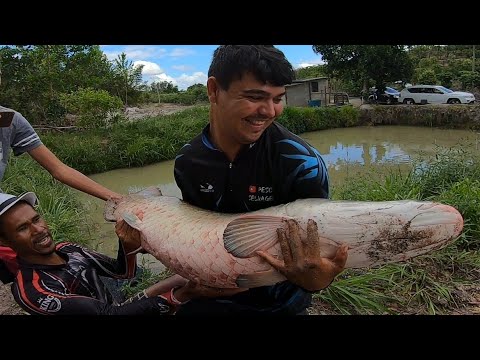 ACHEI QUE SERIA IMPOSSÍVEL DE PEGA ESSE PEIXE MAS PEGAMOS