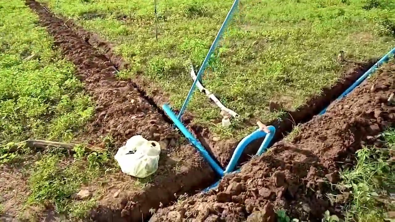 Montando irrigação, piquetes rotacionado 02