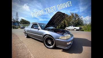 Budget build DA Integra goes for its first test drive!
