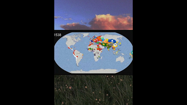 evolução mapa mundi