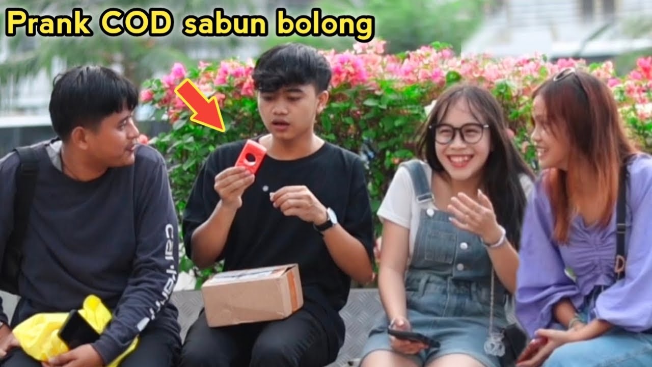 PRANK COD SABUN BOLONG.. AUTO NGAKAK