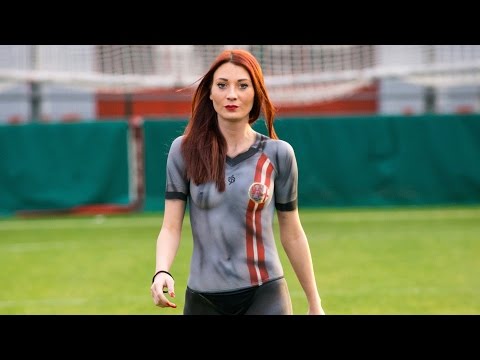 Sexy Soccer Body painting