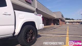 2019 TOYOTA TACOMA w/ FUEL REBELS 20 inch