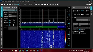 Airspy HF+ Discovery is an easy setup on SDRsharp software in Windows 10 Plug and Play