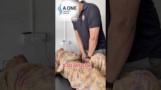 Sciatica pain fix in just 10 mint #painrehabb #backpainrelief #cervicalchiropractor #massage