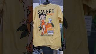 BETTY BOOP CITRUS YELLOW & ORANGE GRAPHIC T-SHIRT $10.98 - FLIESCHER STUDIOS FASHION FUN