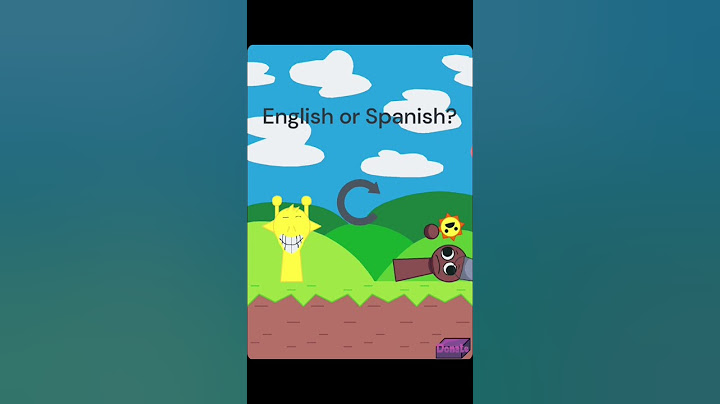 English or Spanish 🫵🤨