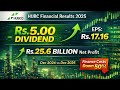 HUBCO Financial Results Announced Dated 24-2-26 اردو تفصیلی جائزہ