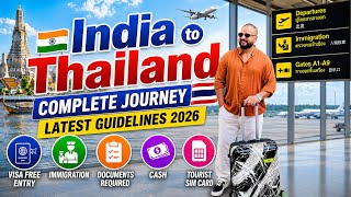 India to Thailand 2026: Complete Travel Guide | India to thailand vlog | india to thailand guide