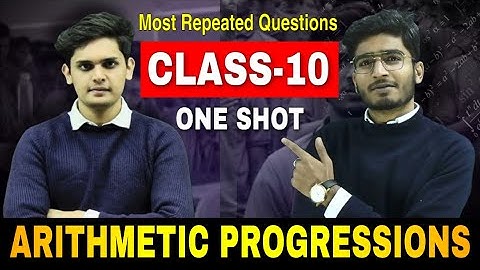 ARITHMETIC PROGRESSION  - One shot Revison⚡| Most repeated PYQ| Class 10 Boards| Full chapter