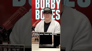 how does your ranking stack up against Bobby?