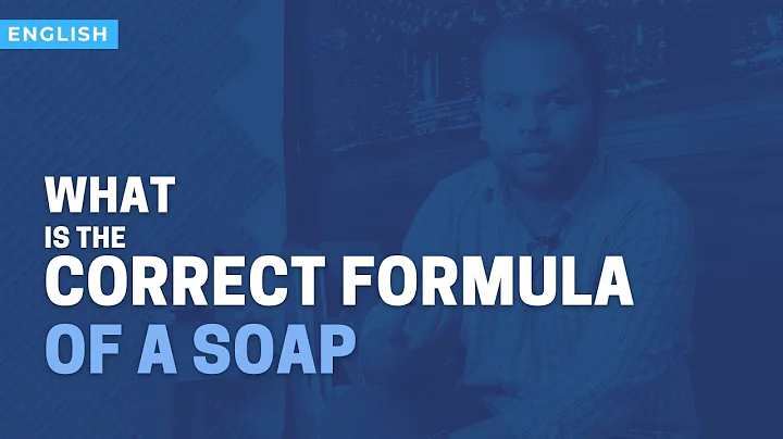 What is the correct formula of a soap? | Sacred Fig | Soul soaps