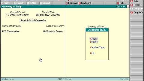 Accounting Software Tally in Bangla - Chart of Accounts , Ledger Create Part4