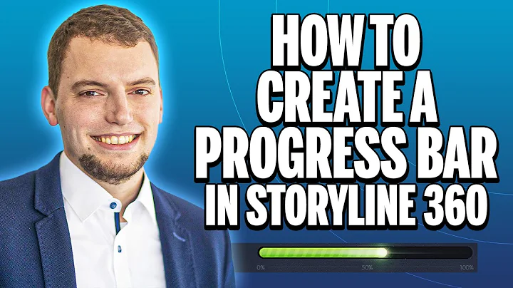 How to create a progress bar in Articulate Storyline - using only one built-in variable