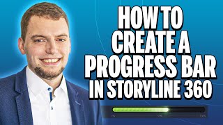 How to create a progress bar in Articulate Storyline  using only one builtin variable