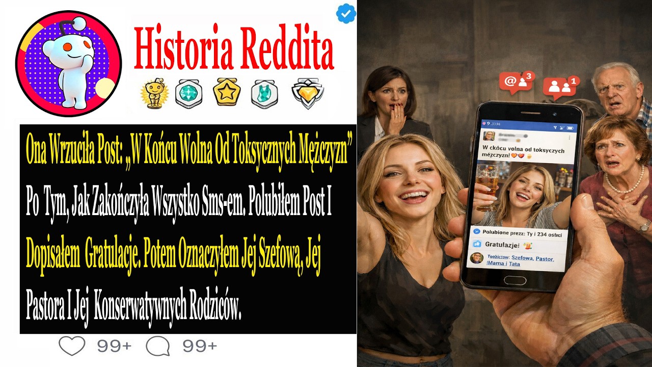 Ona Wrzuciła Post: „W Końcu Wolna Od Toksycznych Mężczyzn” Po Tym, Jak Zakończyła Wszystko Sms-em...