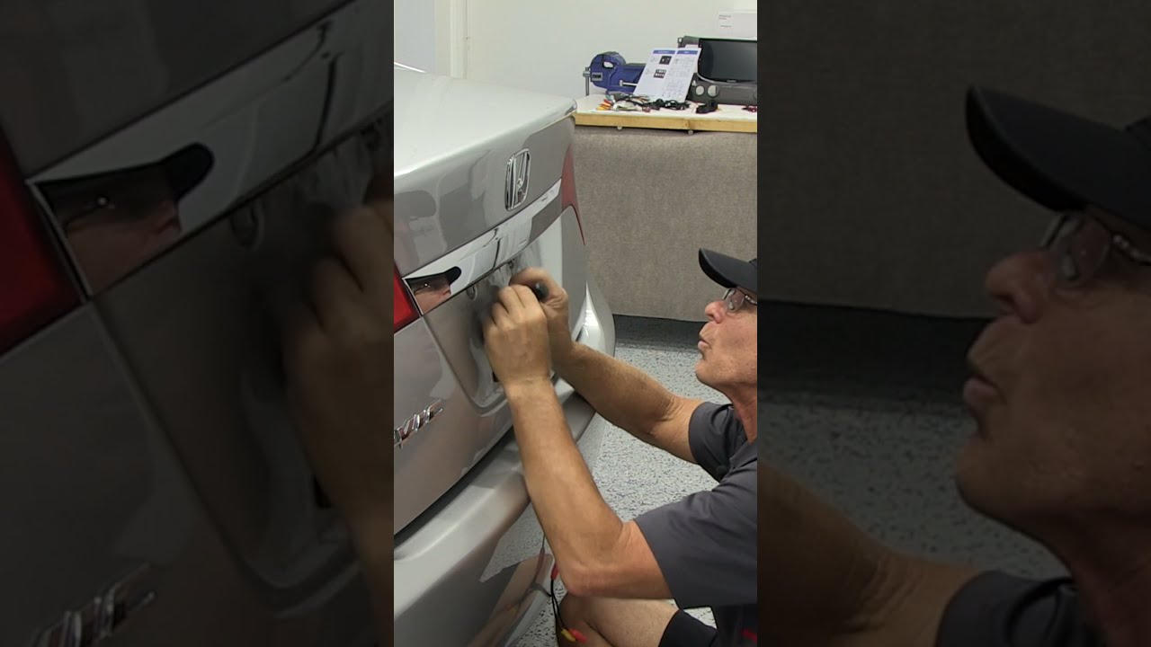 How To Install A Back Up Camera In Honda Civic Backupcamera