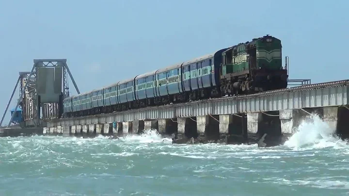 Pamban Bridge Rameshwaram, pamban Railway Bridge.