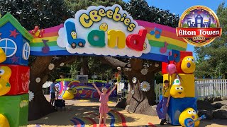 Alton Towers CBeebies Land June 2022 Vlog (on ride footage)