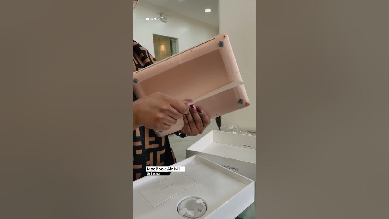 MacBook Air M1 Unboxing 3 Years Later- Applecenterke