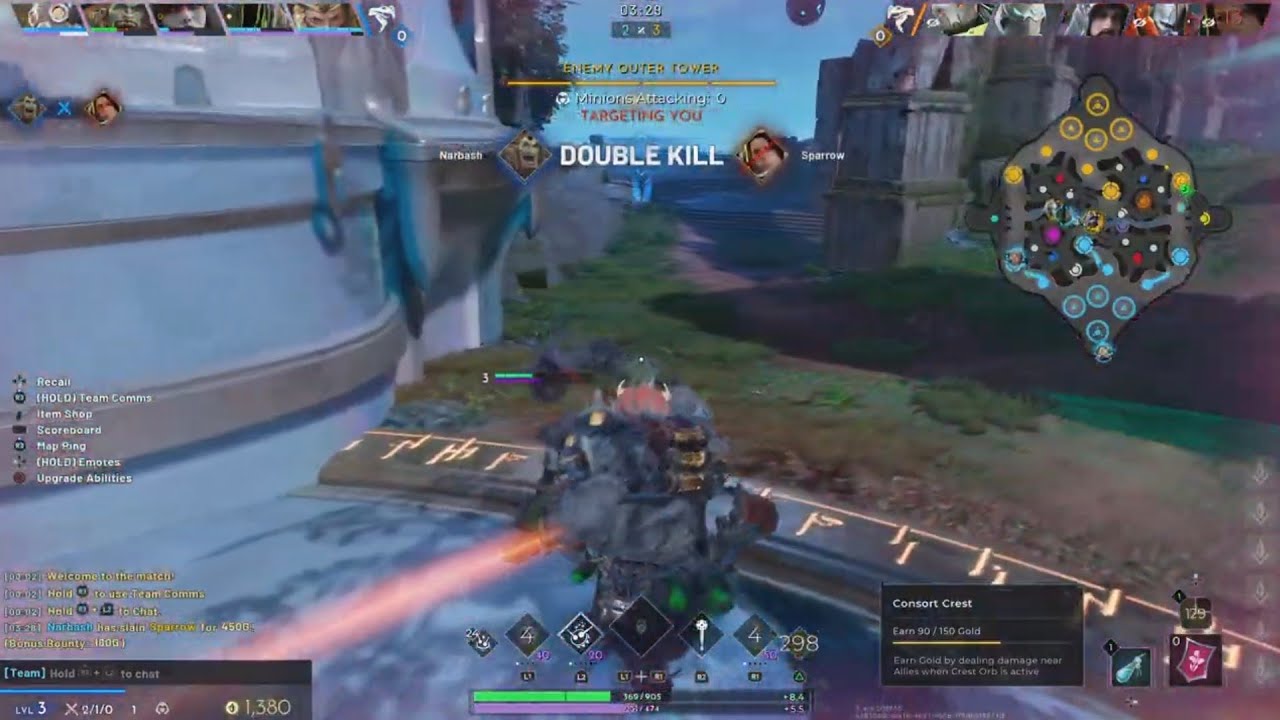 Double kill w/Narbash 1st 3 mins
