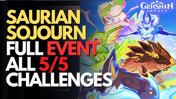 Saurian Sojourn FULL EVENT GuideGenshin Impact