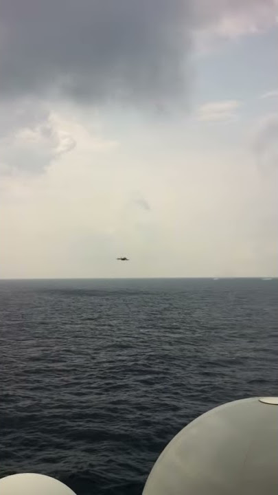 F/A 18 Sonic Boom Onboard USS Enterprise CVN-65