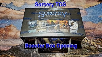 Sorcery TCG: Alpha Booster Box Opening