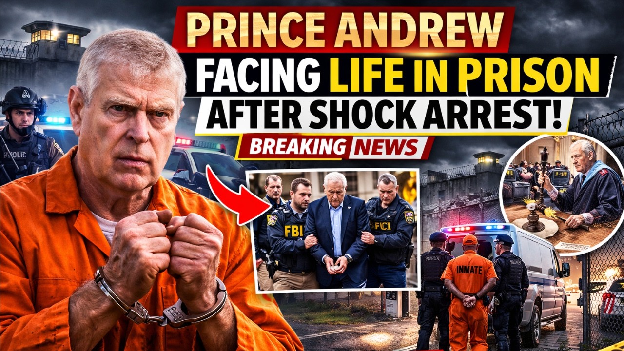 Prince Andrew facing life in prison after shock arrest - YouTube