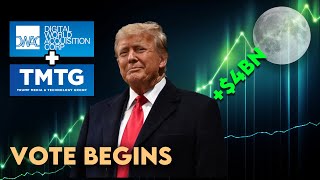 Vote Begins in Trump DWAC Merger $4 Billion Deal (How to vote etc..)