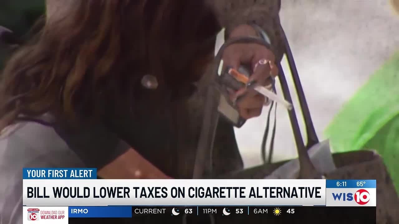 SC legislators push tax cut for heated tobacco products, citing lower risk