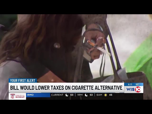 south carolina tobacco tax sc lawmakers are considering a tax cut for heated tobacco products, arguing SC legislators push tax cut