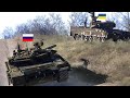 Ukranian LEOPARD 2A4 Main Battle Tank Destroyed Russian T-80 Convoy in Bakhmut - ARMA 3 Milsim