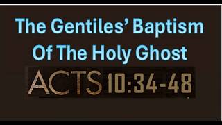 Acts 10:34-48  -   With Pastor Rick Castro