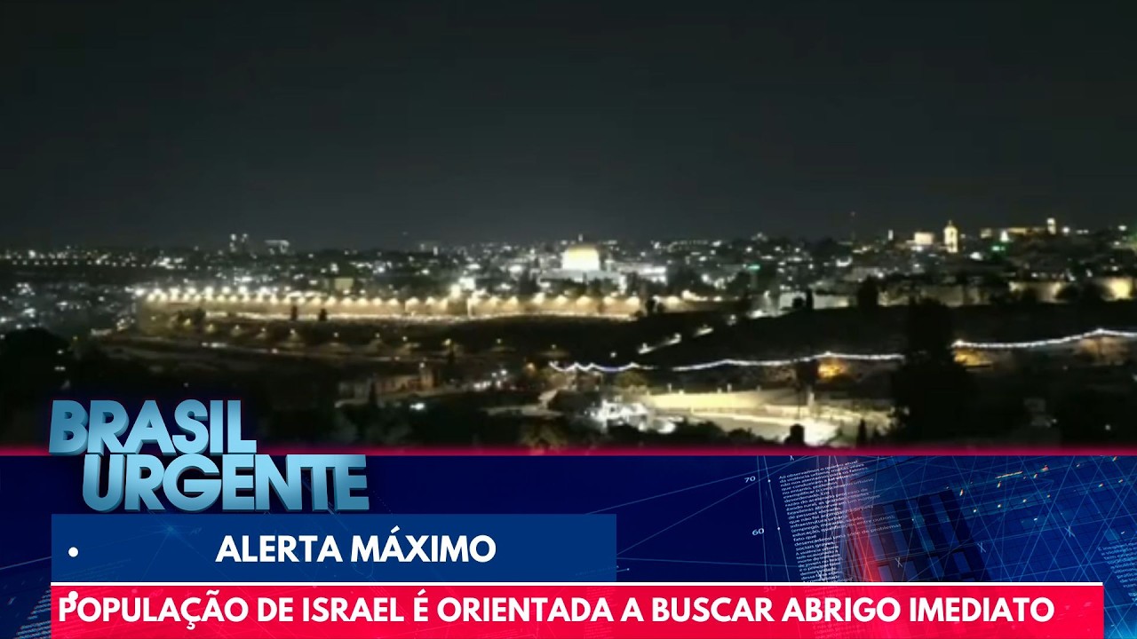 Alerta em Israel pede que população procure abrigos agora | Brasil Urgente