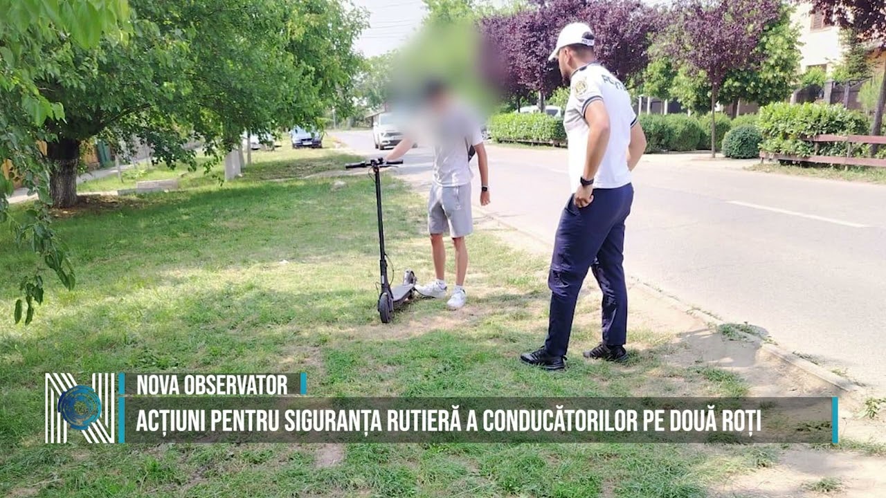 Acțiuni pentru siguranța rutieră a conducătorilor pe două roți Acțiuni pentru siguranța rutieră a conducătorilor pe două roți