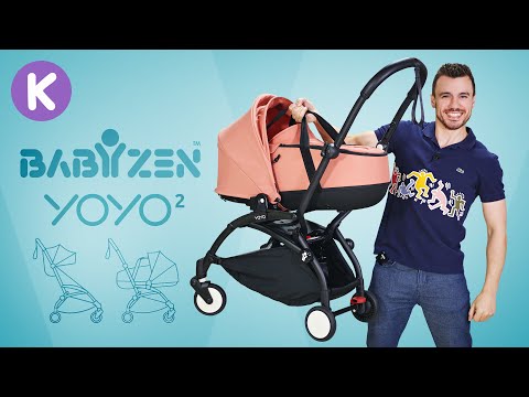 Babyzen YOYO² - коляска для путешествий. Легкая прогулочная коляска, люлька YOYO Bassinet 2 в 1