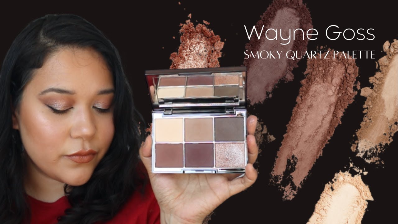 ⭐ NEW ⭐ @Wayne Goss  The Luxury Eye Palette SMOKY QUARTZ | SWATCHES & DEMO