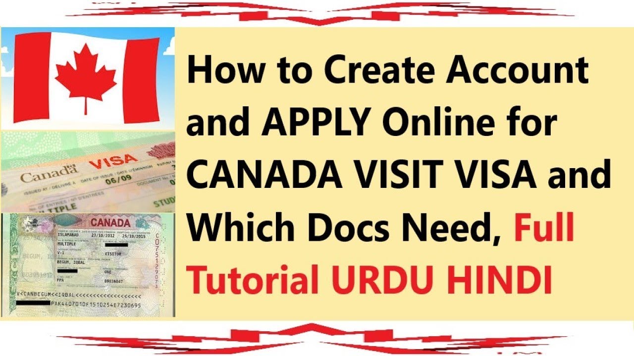 apply tourist visa canada online
