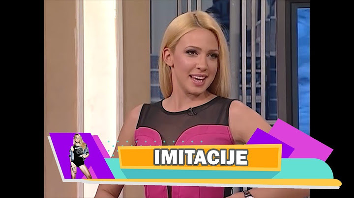 Milica Todorović - Sve imitacije