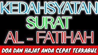 DENGARKAN SEKARANG‼️DOA PENARIK REZEKI, DOA MUSTAJAB, DOA WIRID SELEPAS SHOLAT, KHASIAT AL - FATIHAH