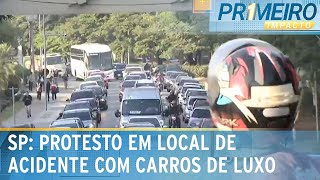 Motociclistas protestam em local de acidente de suposto racha | Primeiro Impacto (22/05/24)