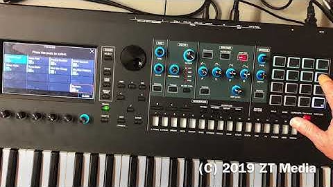 Roland Fantom - Viewer Input: TR-REC and Rhythm Pattern Recording